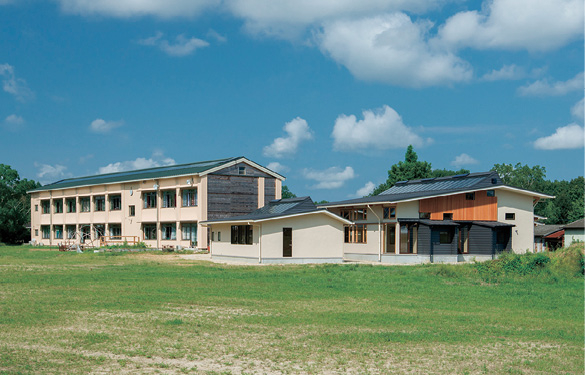 愛農学園農業高等学校木造校舎